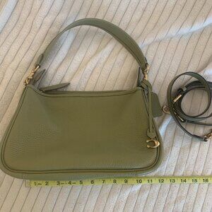 Coach Leather Shoulder Bag with Crossbody Strap